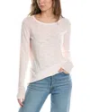 Atm Anthony Thomas Melillo Destroyed Wash Long Sleeve Slub Jersey Tee