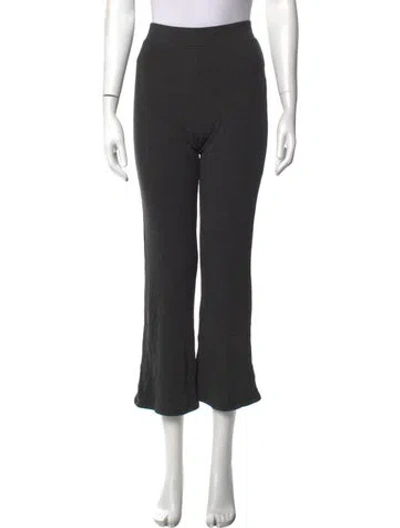 Pre-owned Atm Anthony Thomas Melillo Flared Pants In Grey