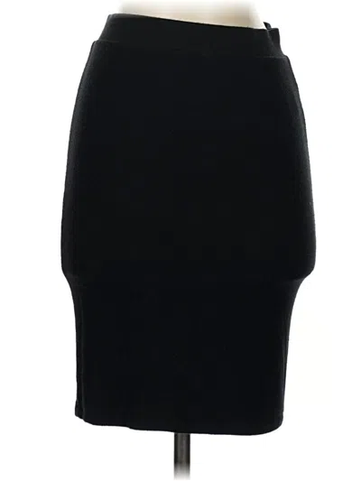 Pre-owned Atm Anthony Thomas Melillo Formal Skirt In Black