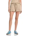 Atm Anthony Thomas Melillo French Terry Pull On Shorts In Neutral