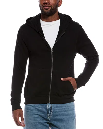 Atm Anthony Thomas Melillo French Terry Zip Hoodie In Black