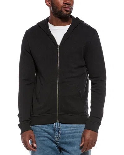 Atm Anthony Thomas Melillo French Terry Zip Hoodie In Black