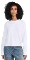 Atm Anthony Thomas Melillo Heavyweight Cotton Jersey Top In White