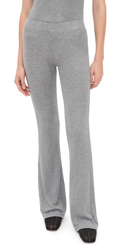 Atm Anthony Thomas Melillo Knit Pants Medium Heather Grey In Gray