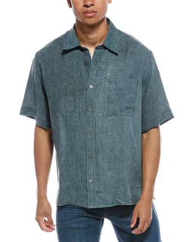 Atm Anthony Thomas Melillo Linen Camp Shirt