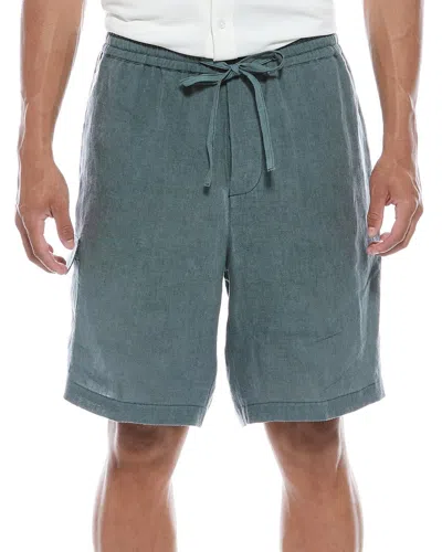 Atm Anthony Thomas Melillo Linen Short In Gray