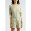 Atm Anthony Thomas Melillo Women's Cotton Long-sleeve Crewneck T-shirt In Morning Mist