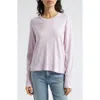 Atm Anthony Thomas Melillo Women's Cotton Long-sleeve Crewneck T-shirt In Violet Breeze