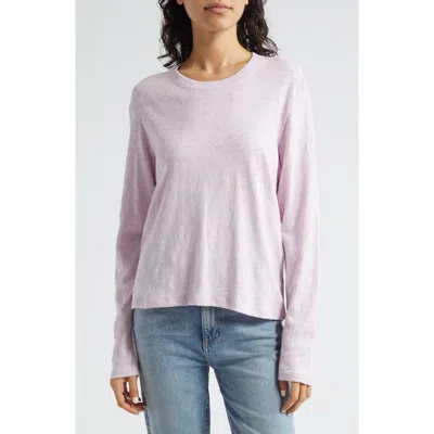 Atm Anthony Thomas Melillo Women's Cotton Long-sleeve Crewneck T-shirt In Violet Breeze