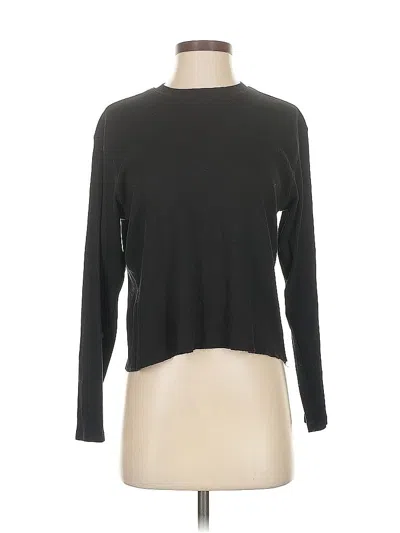 Pre-owned Atm Anthony Thomas Melillo Long Sleeve T-shirt In Black