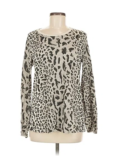 Pre-owned Atm Anthony Thomas Melillo Long Sleeve T-shirt In White