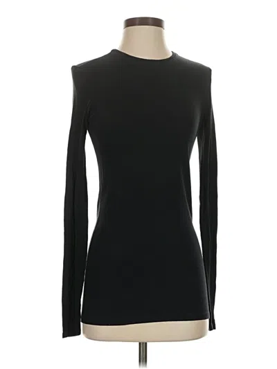 Pre-owned Atm Anthony Thomas Melillo Long Sleeve T-shirt In Black