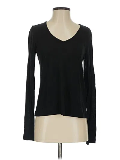 Pre-owned Atm Anthony Thomas Melillo Long Sleeve T-shirt In Black