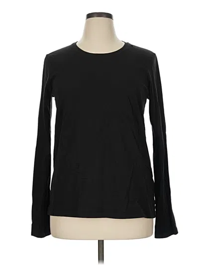 Pre-owned Atm Anthony Thomas Melillo Long Sleeve T-shirt In Black