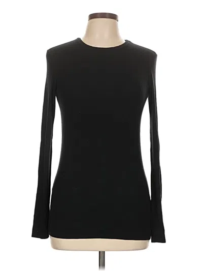 Pre-owned Atm Anthony Thomas Melillo Long Sleeve T-shirt In Black