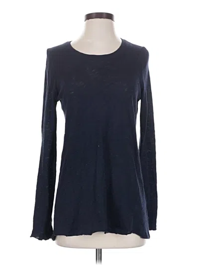Pre-owned Atm Anthony Thomas Melillo Long Sleeve T-shirt In Blue