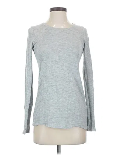 Pre-owned Atm Anthony Thomas Melillo Long Sleeve T-shirt In Gray