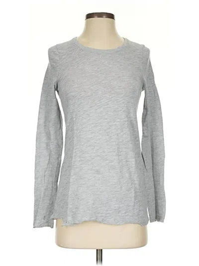 Pre-owned Atm Anthony Thomas Melillo Long Sleeve T-shirt In Gray