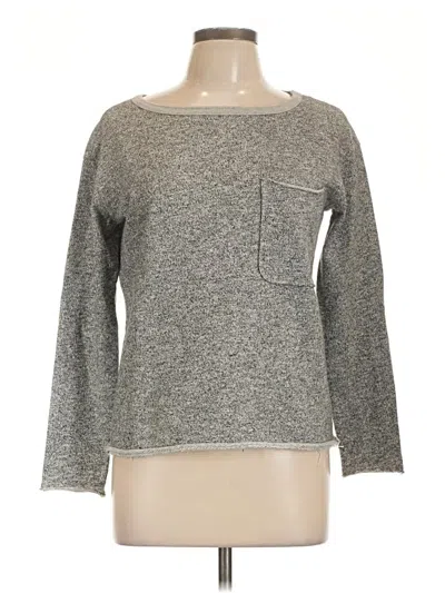 Pre-owned Atm Anthony Thomas Melillo Long Sleeve T-shirt In Gray