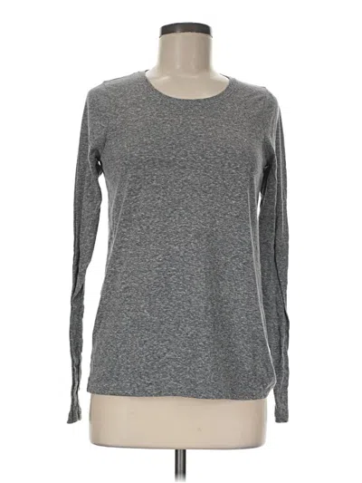 Pre-owned Atm Anthony Thomas Melillo Long Sleeve T-shirt In Gray
