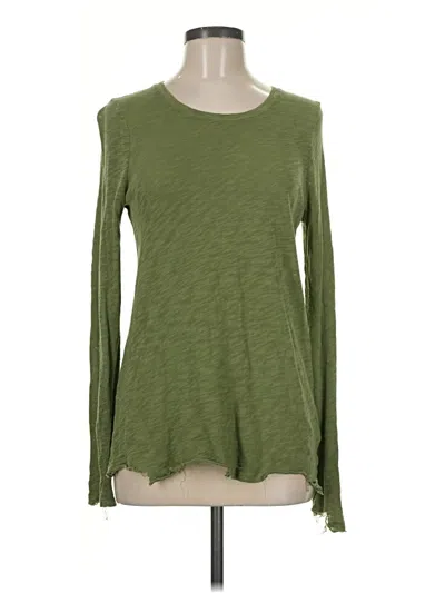 Pre-owned Atm Anthony Thomas Melillo Long Sleeve T-shirt In Green
