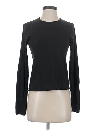 Pre-owned Atm Anthony Thomas Melillo Long Sleeve Turtleneck In Black