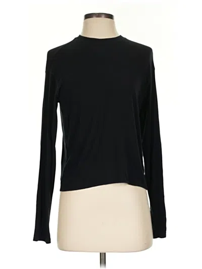 Pre-owned Atm Anthony Thomas Melillo Long Sleeve Turtleneck In Black