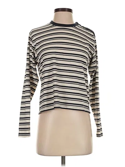 Pre-owned Atm Anthony Thomas Melillo Long Sleeve Turtleneck In Ivory