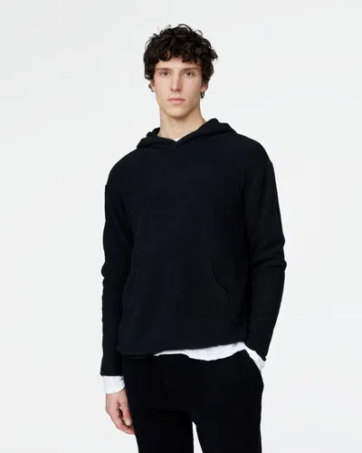 Atm Anthony Thomas Melillo Men's Boucle Boho Hoodie In Black