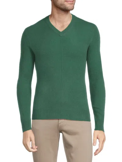 Atm Anthony Thomas Melillo Men's Cashmere Sweater In Aspen Green