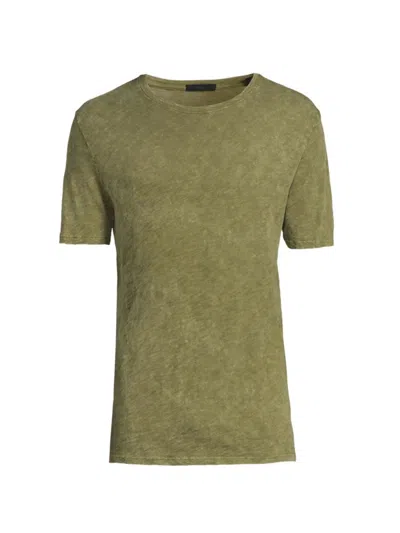 Atm Anthony Thomas Melillo Men's Chroma Wash Slub Jersey T-shirt In Green
