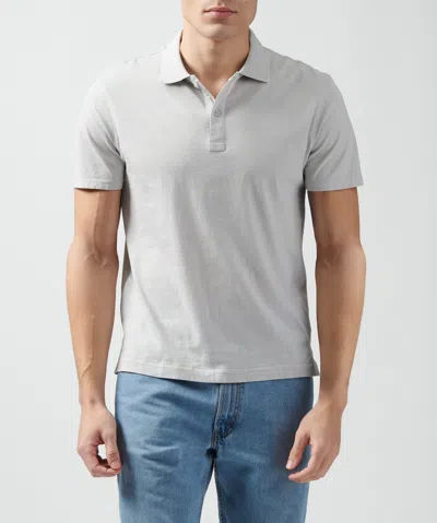 Atm Anthony Thomas Melillo Men's Classic Jersey Polo T-shirt Cotton In Neutral