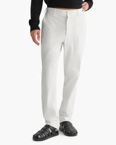 Atm Anthony Thomas Melillo Men's Corduroy Straight Leg Pant In White