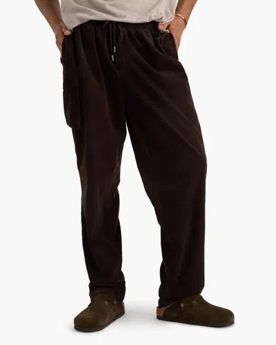 Atm Anthony Thomas Melillo Men's Corduroy Straight Leg Pant With Cargo Pocket In Animal Print
