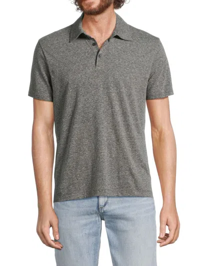 Atm Anthony Thomas Melillo Men's Cotton-blend Polo Shirt In Gray
