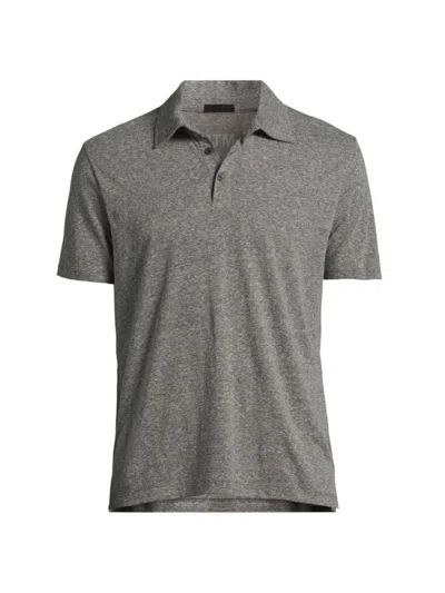 Atm Anthony Thomas Melillo Men's Cotton-blend Polo Shirt In Gray