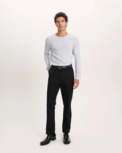 Atm Anthony Thomas Melillo Men's Cotton Twill Chino Pant In Black