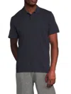 Atm Anthony Thomas Melillo Men's Donegal Stretch Cotton Jersey Polo Shirt In Blue