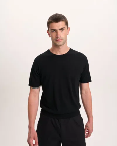 Atm Anthony Thomas Melillo Men's Extra Fine Merino Wool Crew Neck T-shirt