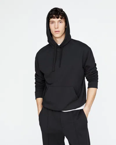 Atm Anthony Thomas Melillo Men's French Terry Pullover Hoodie Cotton In Black