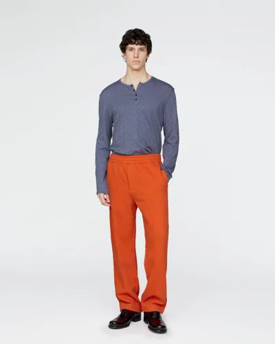 Atm Anthony Thomas Melillo Men's French Terry Straight Leg Sweatpants Cotton In Blue