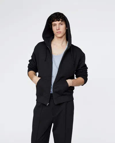 Atm Anthony Thomas Melillo Men's French Terry Zip-up Hoodie Cotton In Blue