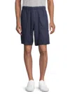 Atm Anthony Thomas Melillo Men's Linen Shorts In Ink
