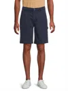 Atm Anthony Thomas Melillo Men's Painters Cotton Twill Shorts In Blue