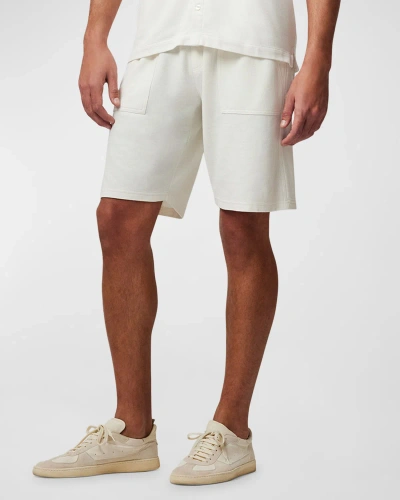 Atm Anthony Thomas Melillo Men's Pique Drawstring Shorts In Chalk