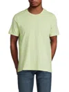 Atm Anthony Thomas Melillo Men's Short Sleeve Cotton T-shirt In Mint Tint