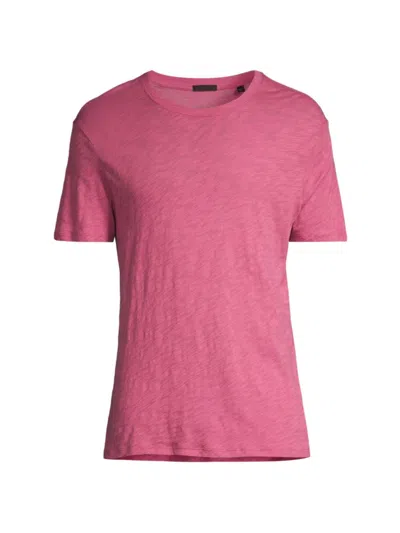 Atm Anthony Thomas Melillo Men's Slub Cotton Crewneck Tee In Boysenberry