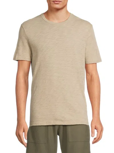 Atm Anthony Thomas Melillo Men's Slub Cotton Crewneck Tee In Gray