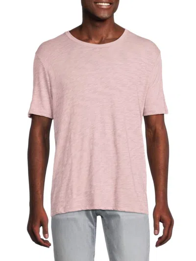 Atm Anthony Thomas Melillo Atm Men's Slub Crewneck Tee In Deep Lilac