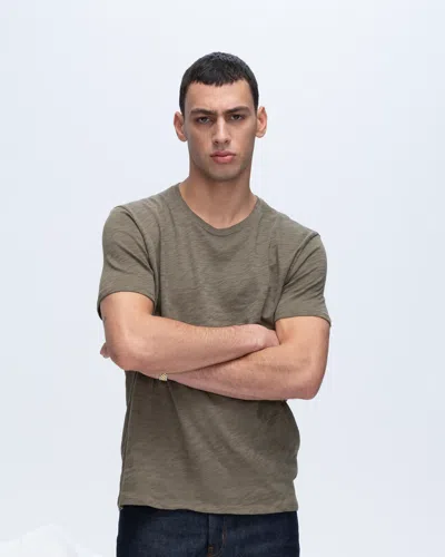 Atm Anthony Thomas Melillo Men's Slub Jersey Crew Neck T-shirt In Multi